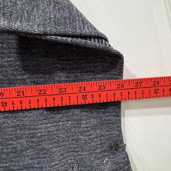 Lululemon Womens Vinyasa Scarf Wrap Multi wear Black Gray One Size Reversible - Picture 3 of 7